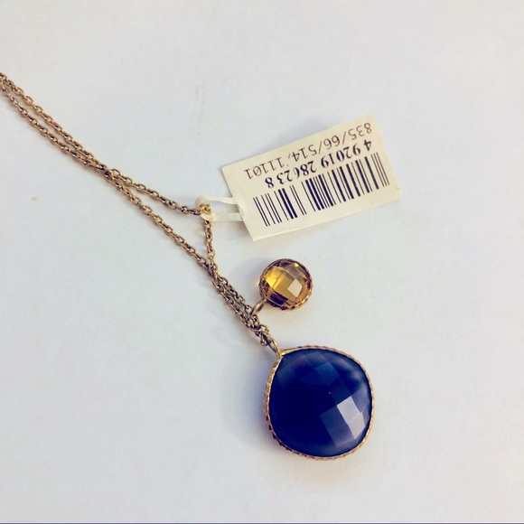 Multi Stone Necklace - Picture 2 of 4